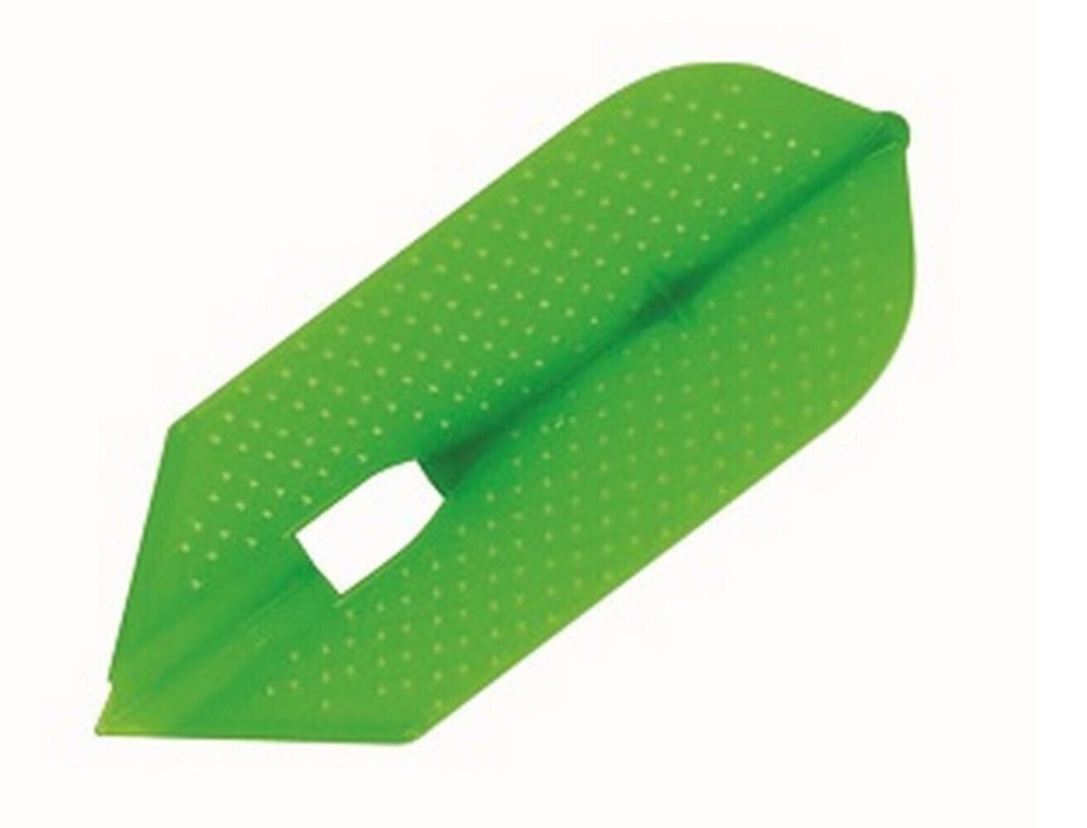 L-Style L6Pro Dimple Slim Flights - Lime Green
