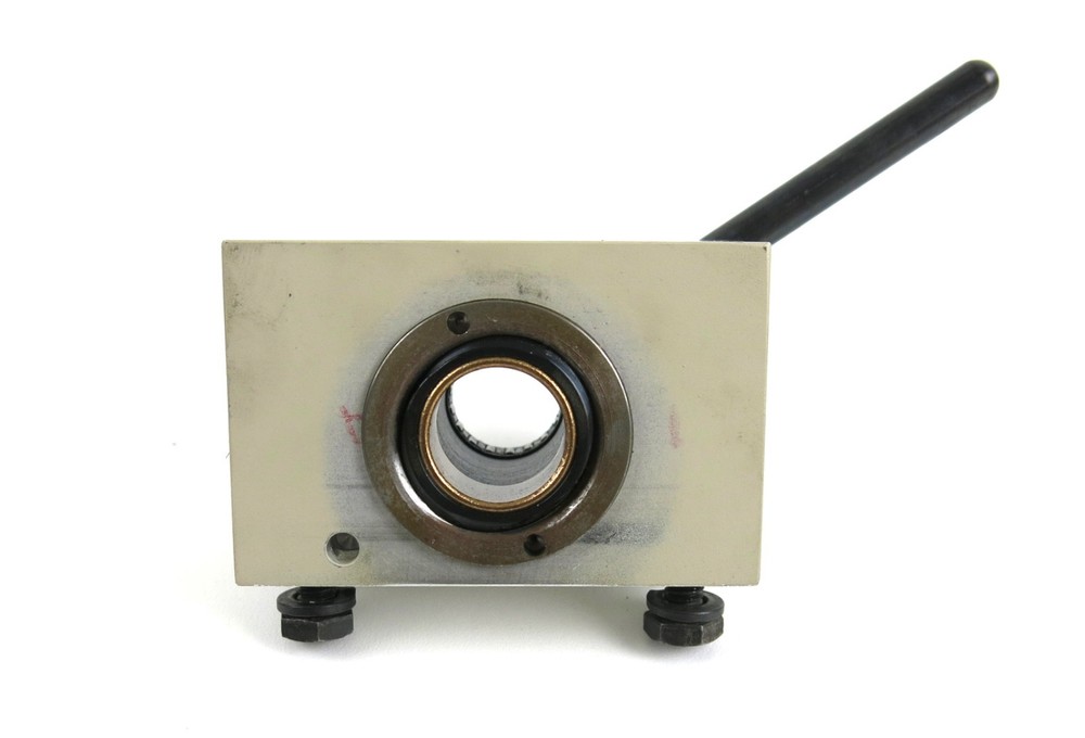 Darex E-90 End Mill Sharpener Feed Knob Lever Bracket Assy