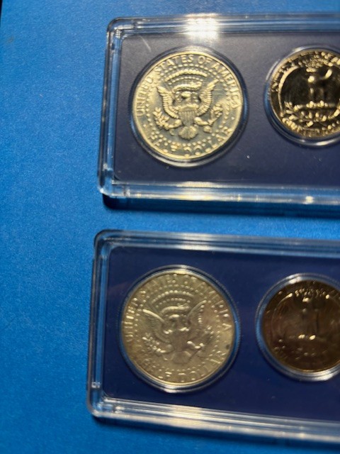 1966 & 1967 U.S. Special Mint Set (5 Coins Each) Uncirculated