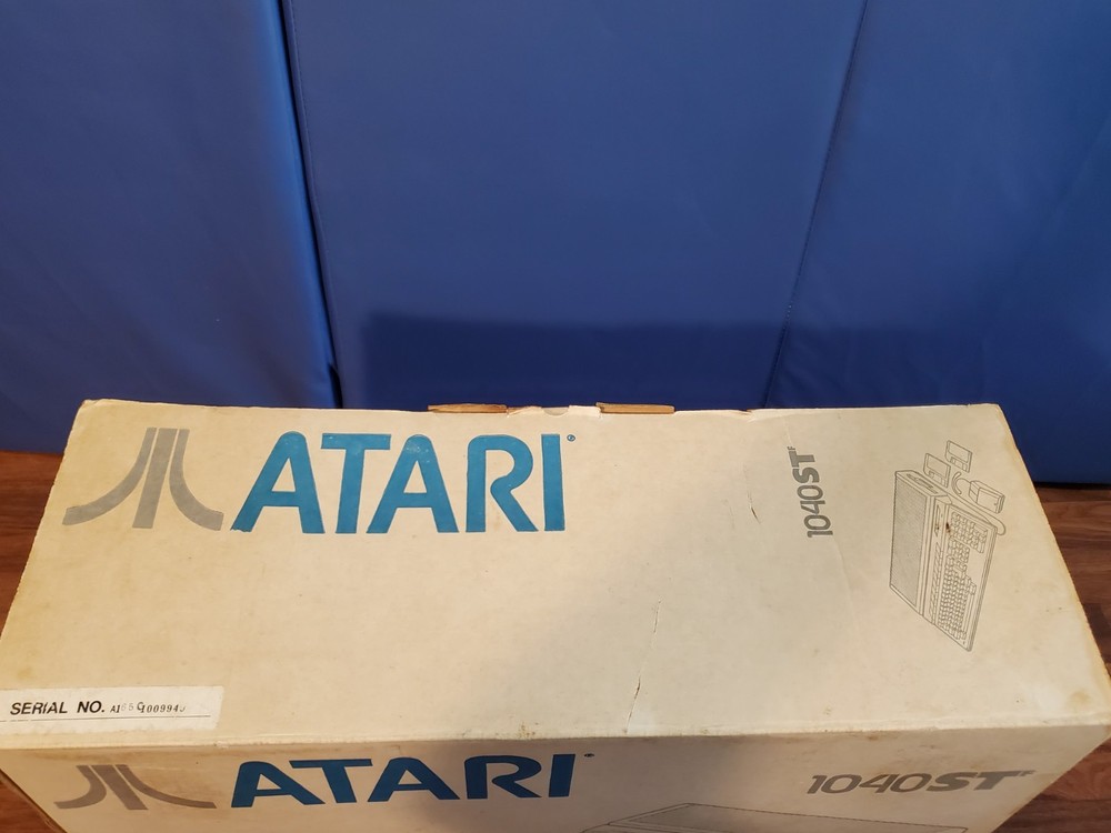Atari 1040STFM 1040 STF 1040STF Vintage Gaming Computer With Box TESTED