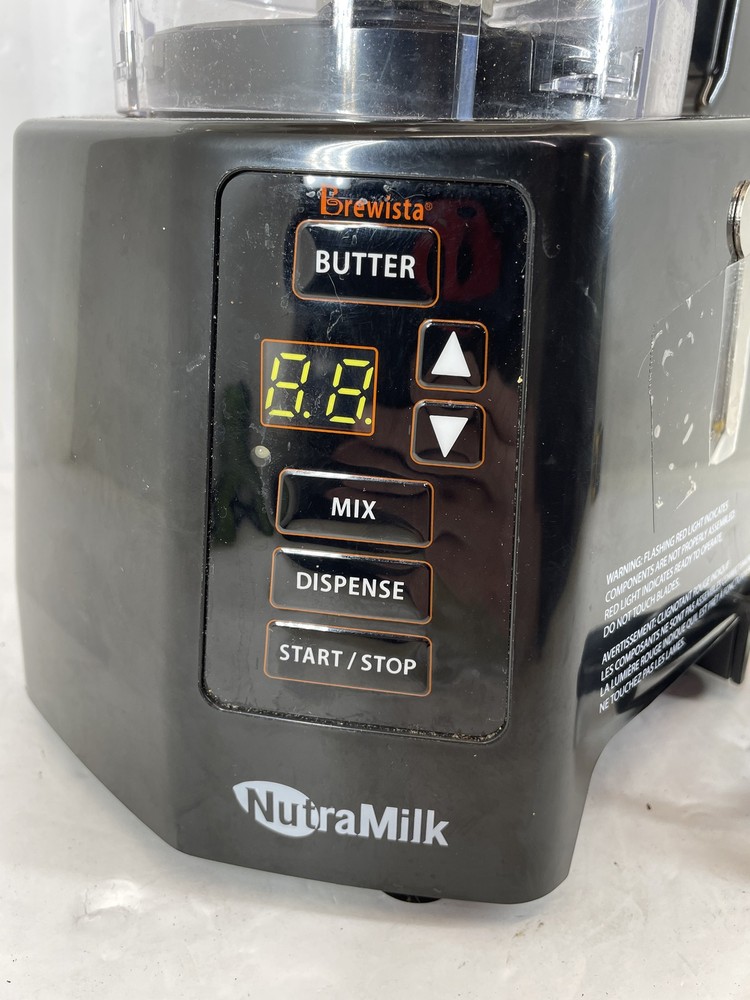 Brewista NutraMilk 2.0L Nut Processor Plant-Based Milk & Butter Maker Black