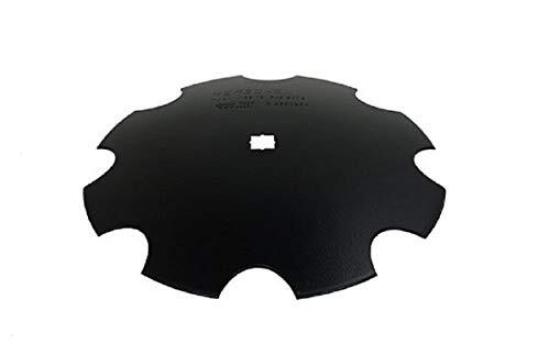 22" Notched Disc Harrow Blade 1-1/8" Square 3 Gauge 6 MM Thick N223118 Farmer