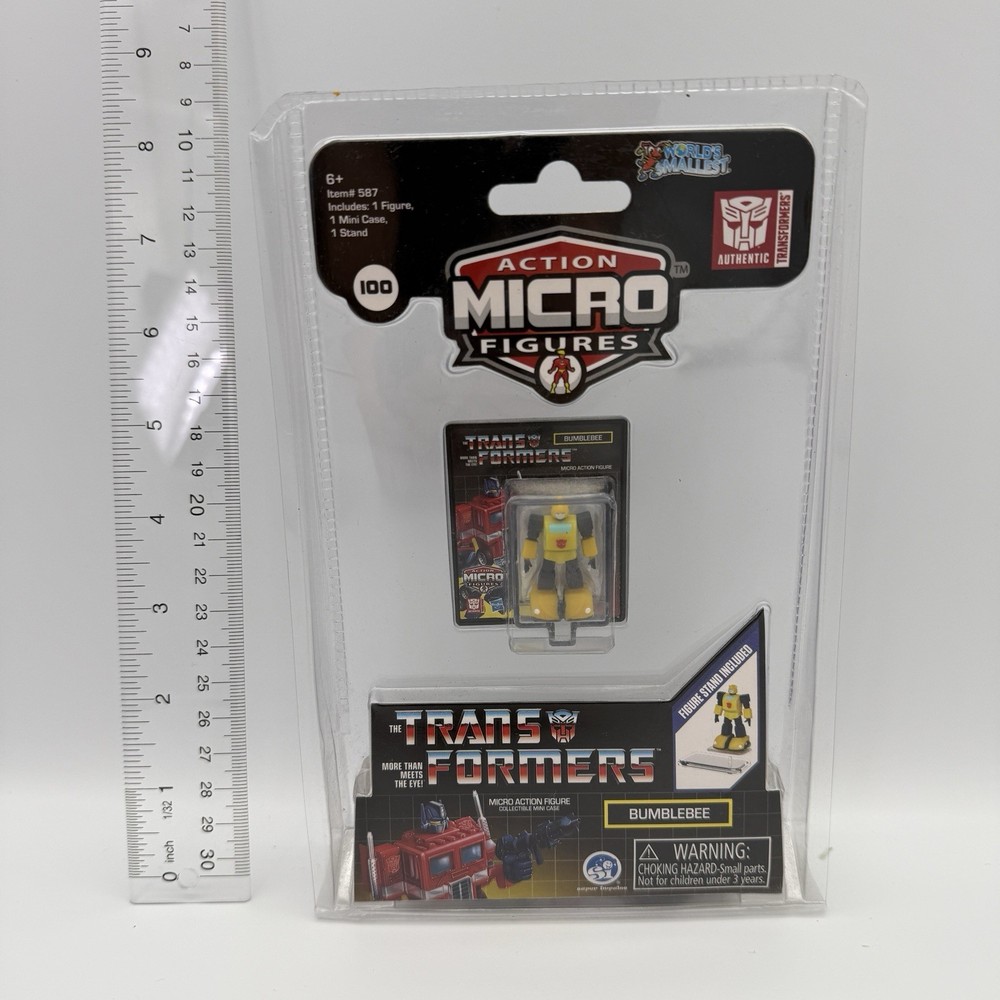 World's Smallest Transformers Bumblebee Micro Action Figure Super Impulse SEALED