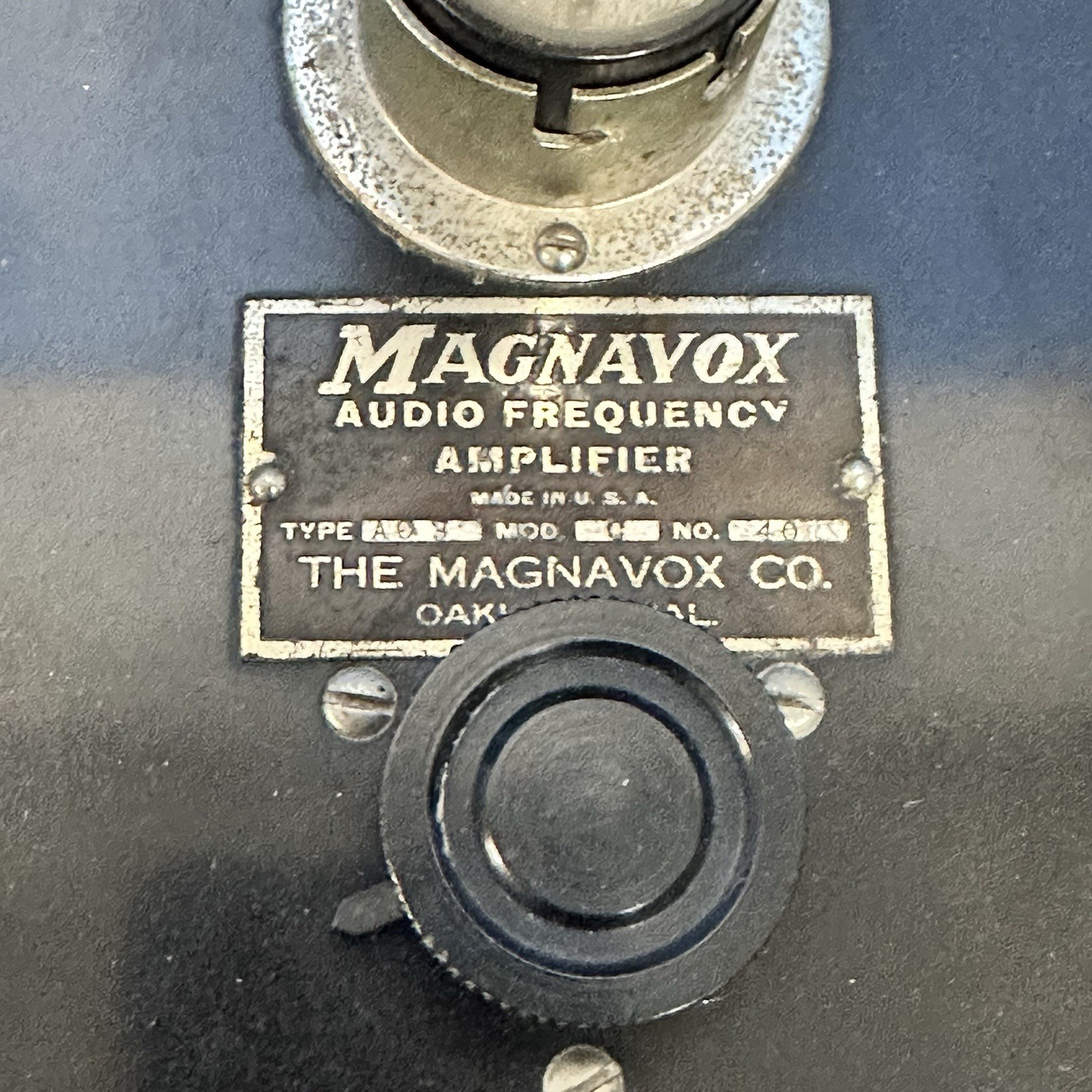 1920s MAGNAVOX AC3 AC 3 TUBE EXPOSED AMPLIFIER