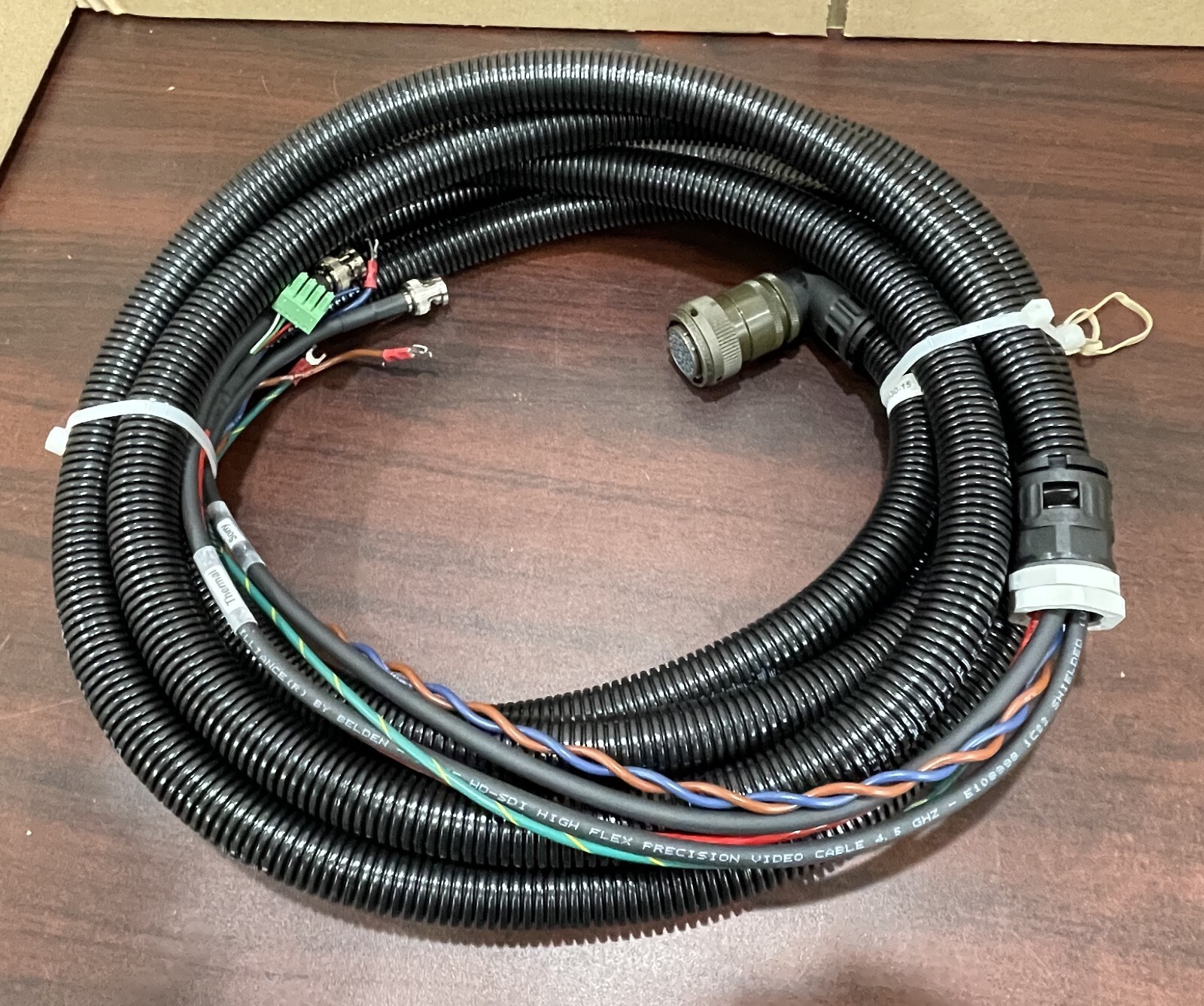 Moog Quickset GeminEye PTZ 28X zoom camera system & illuminator & cables