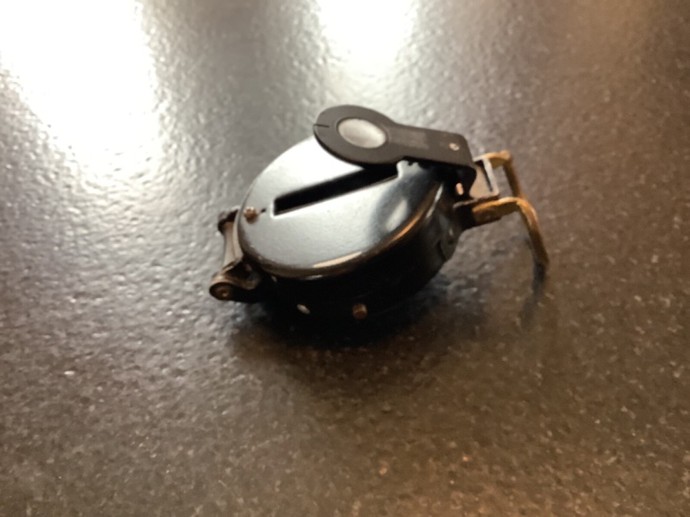 Vintage Lensatic Academy Compass