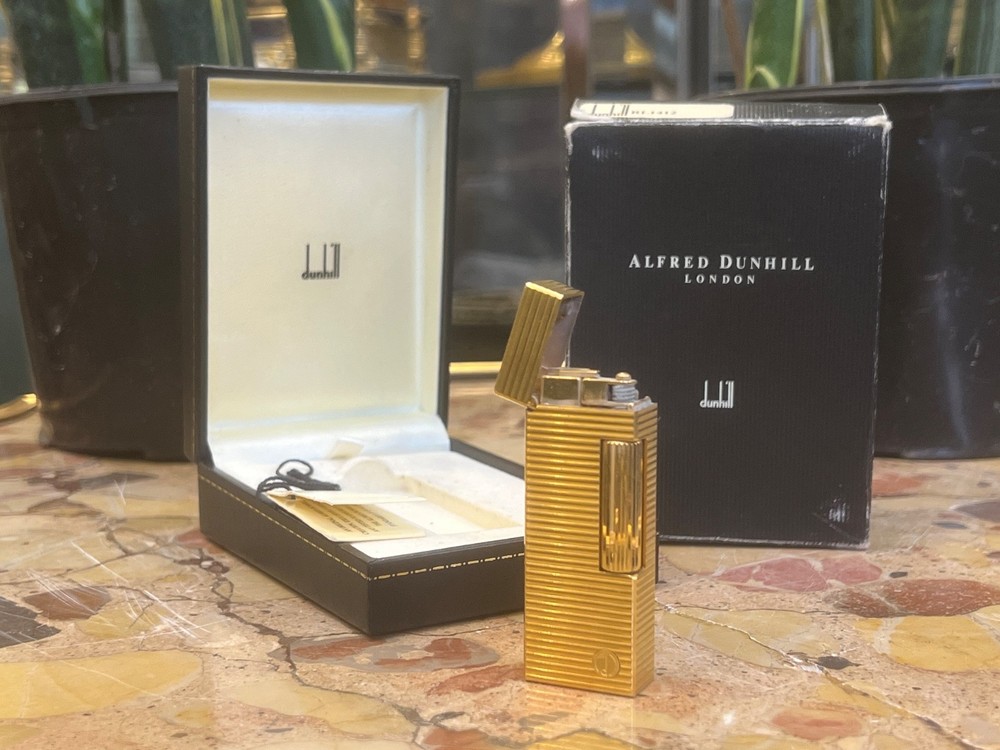 Golden Dunhill Lighter