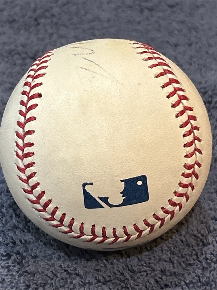 mike pelfrey signed baseball autograph ball auto cc