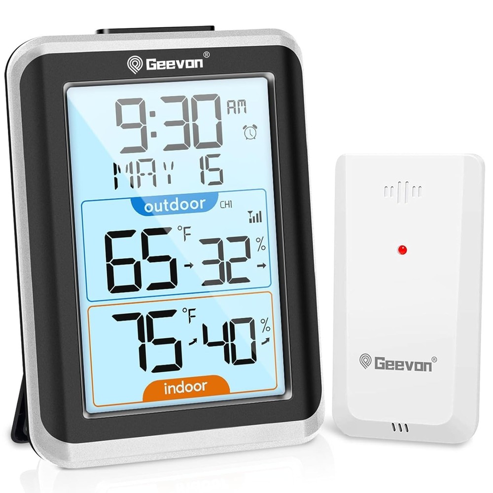 Multi-Function Wireless Thermometer with Backlight & Max/Min Tracking Features
