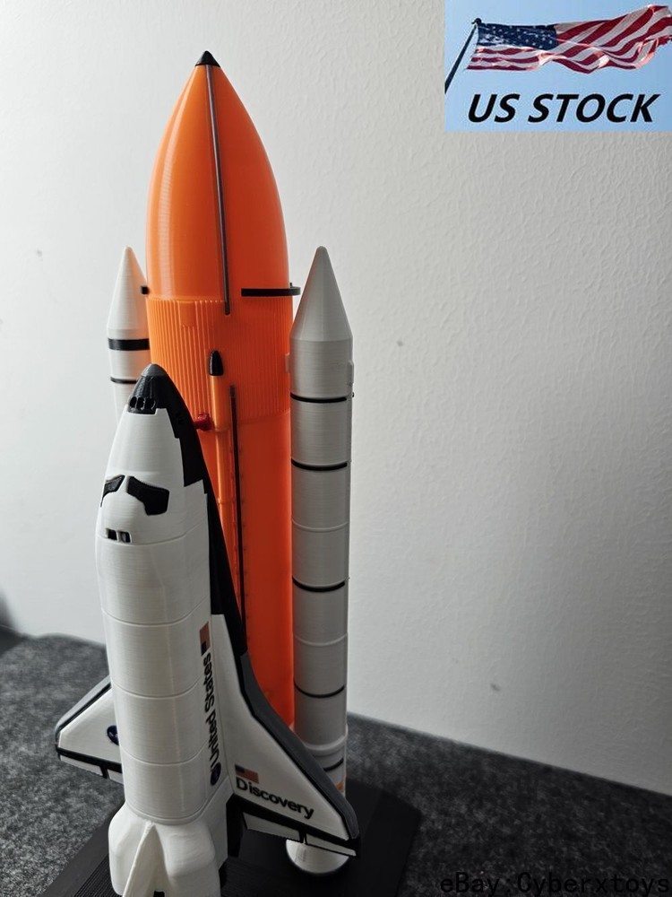 1:200 Scale NASA Space Shuttle Model Painted Finished Set Static Display