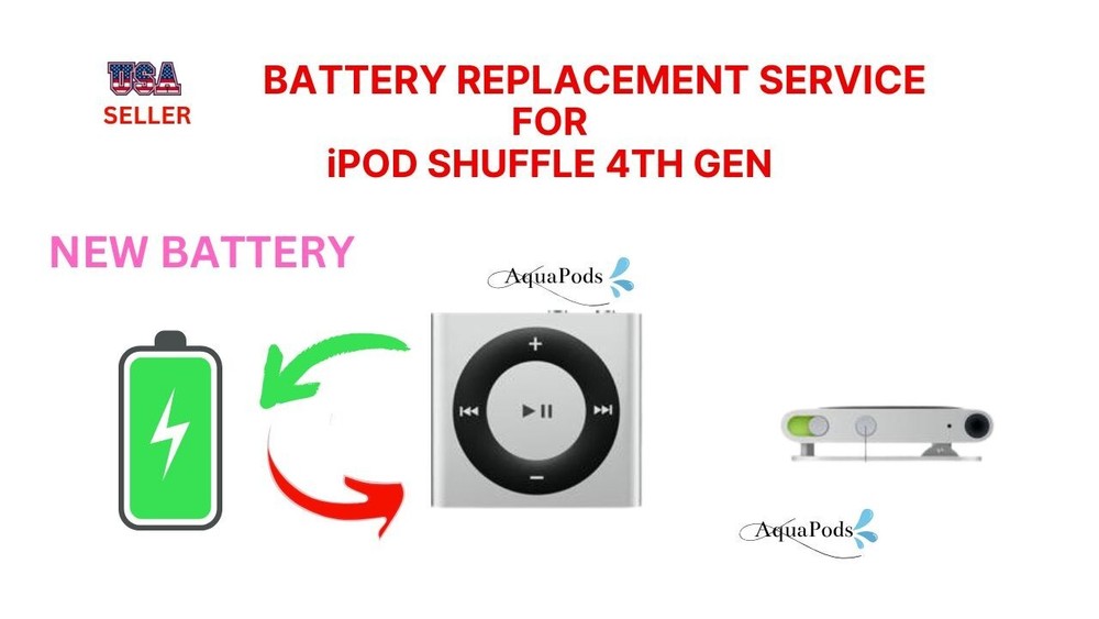 iPod Shuffle 4th Generation Battery Replacement Service-I’ll fix it