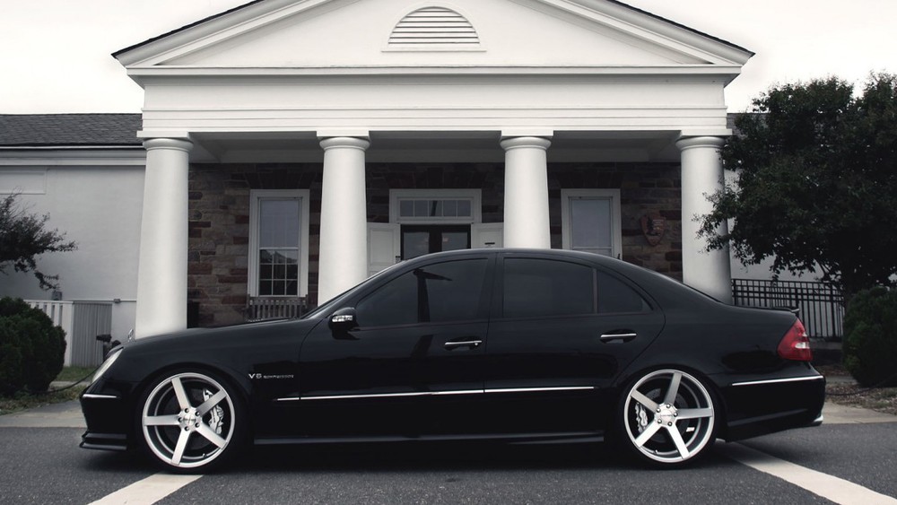 MERCEDES E63 LOWERING LINKS KIT E55 W211 (PREMIUM FULLY ADJUSTABLE LINKS) MODULE