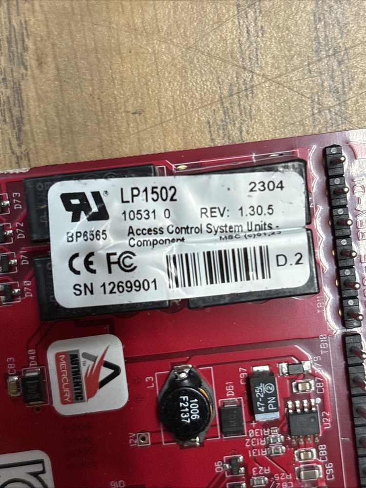 Mercury LP1502 LP Series Intelligent Controller