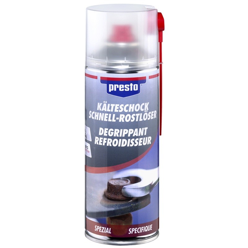 Presto Cold Shock Rapid Rust Remover 400ml.
