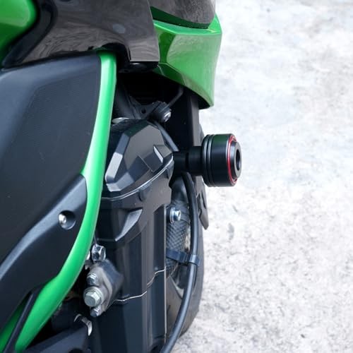 Motorcycle Frame Sliders Falling Crash Protector Guards Compatible With Blue