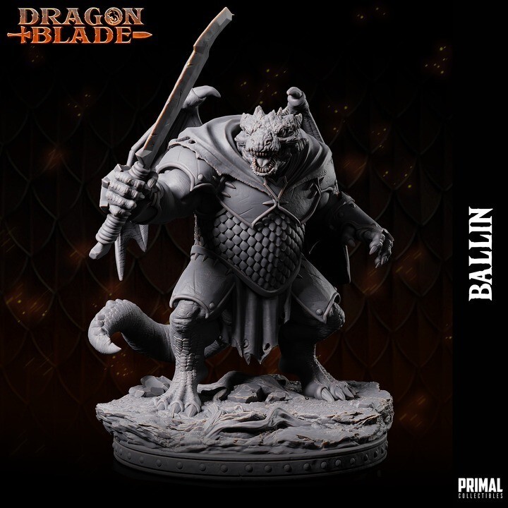 DnD Ballin Dragonlance Mini 32mm Scale TTRPG