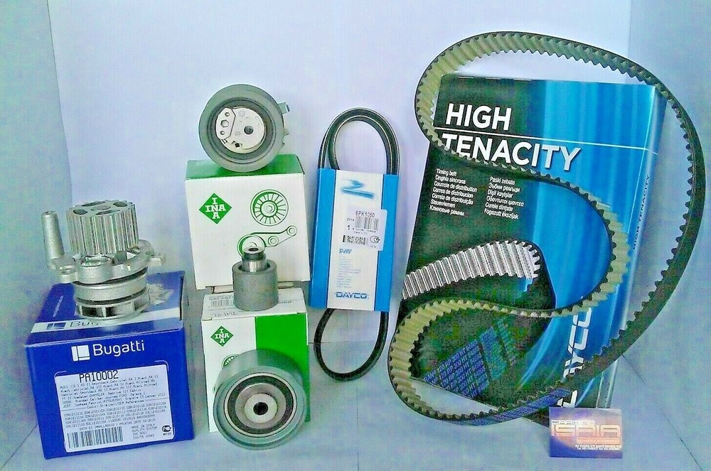 DISTRIBUTION KIT 6PCS + WATER PUMP FOR AUDI A4 (8K5,B8) 2.0TDI MOT CAHA-CAG