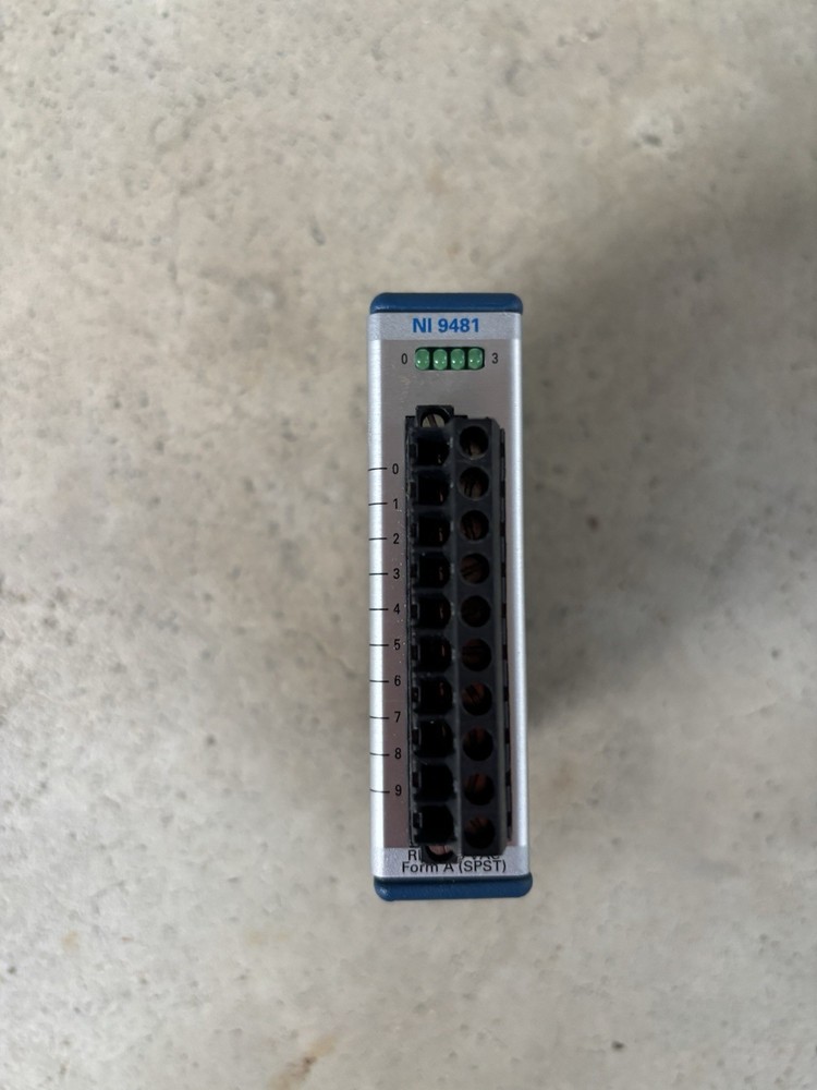 National Instruments NI 9481 cDAQ 4-ch Electromechanical Relay Output Module