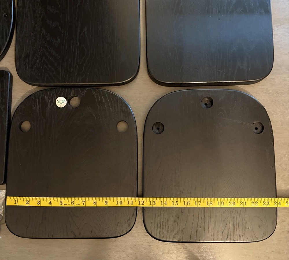 Speaker Stands Solid Oak Black By Tree Dimensions Boone N.C. Adjustable