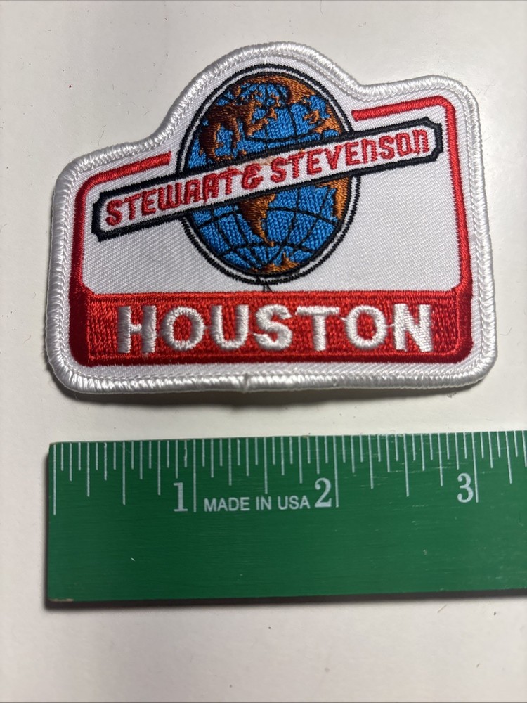Stewart & Stevenson Houston Embroidered Patch