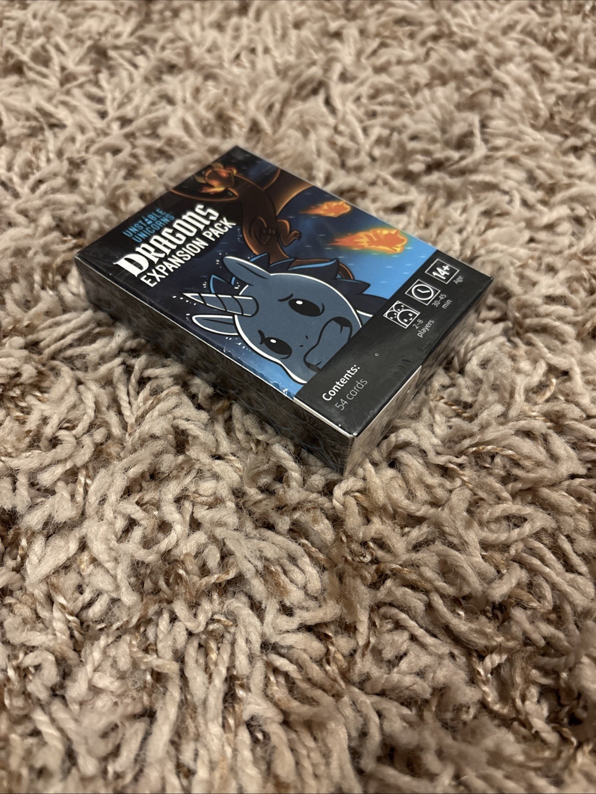 Unstable Unicorns - Dragons Expansion Pack - 54 Cards Brand New - Sealed NIB