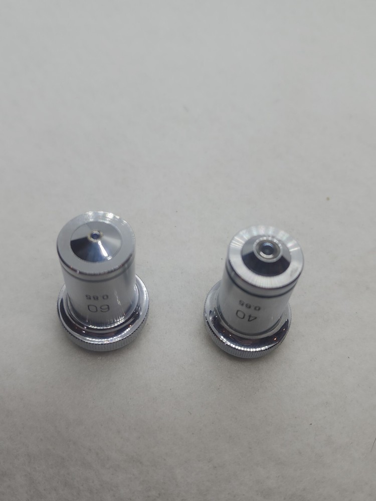 vtg misco microscope lens 40 and 60