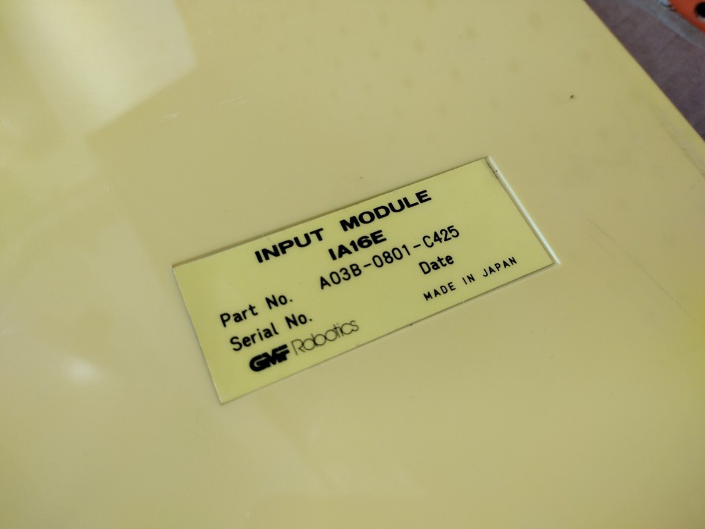 GMF Robotics IA16E INPUT MODULE A03B-0801-C425 Fast Shipping