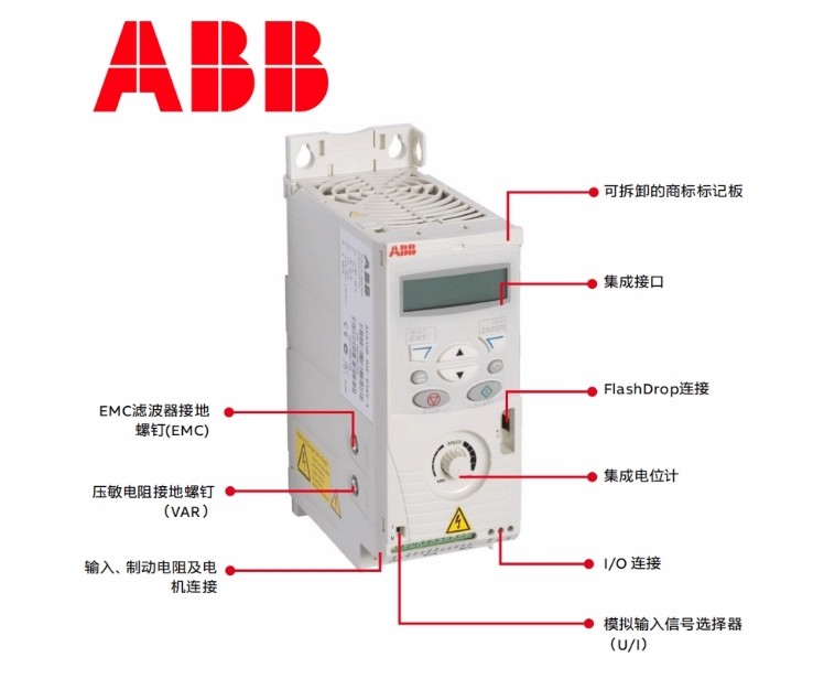 1PCS ABB ACS150-03E-01A9-4 frequency converter