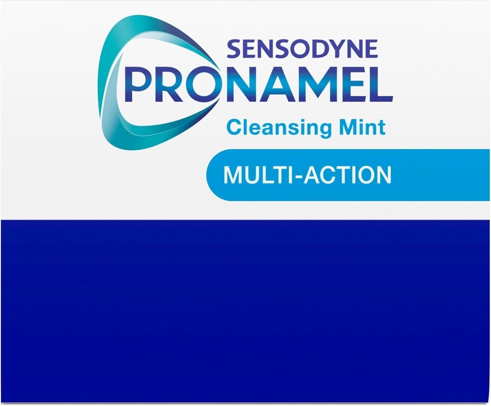 Sensodyne Pronamel Multi-Action Fluoride Toothpaste Cleansing Mint 4 Oz
