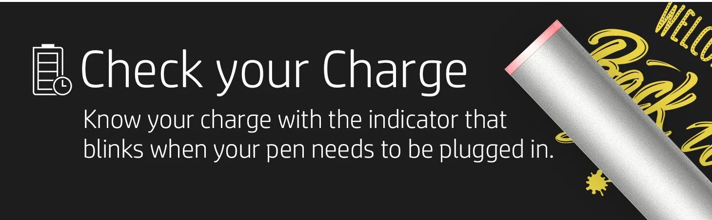 HP Rechargeable MPP 2.0 Tilt Active Pen Stylus 3J122AA Genuine USA Seller