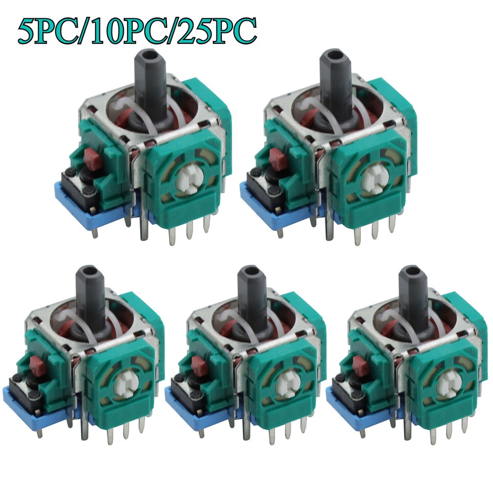 5/10/25 OEM Analog Stick Joystick Sensor Wheel Thumb Replace For PS5 Controller