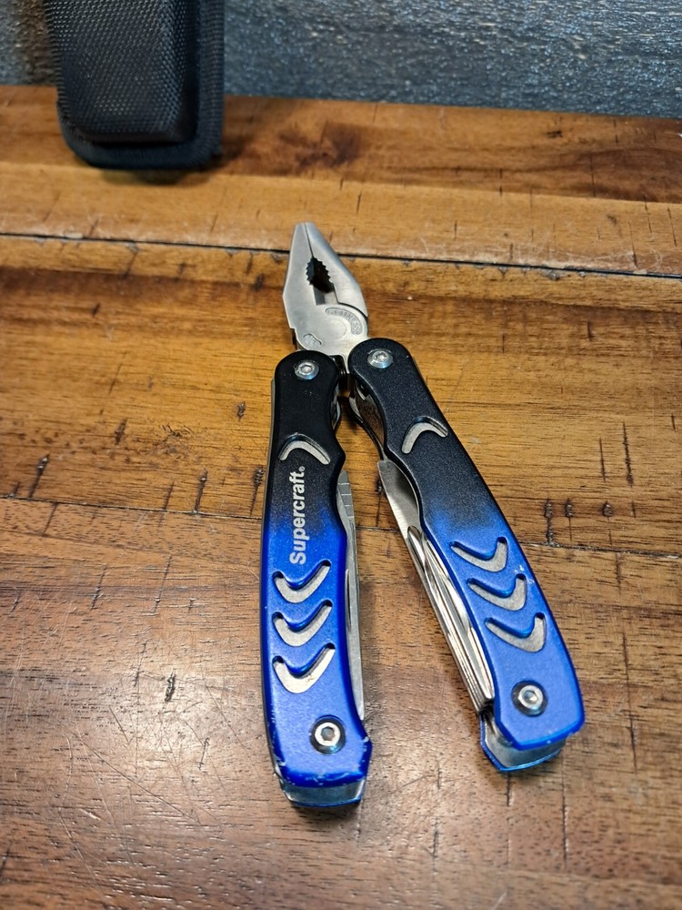 Multi Function Tool SuperCraft - 13 Functions - Fishing Hunting Cutting Camping
