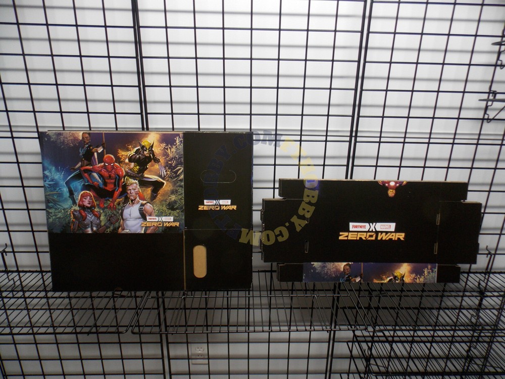 (BUNDLE OF 5) MARVEL GRAPHIC COMIC BOXES FORTNITE Zero War