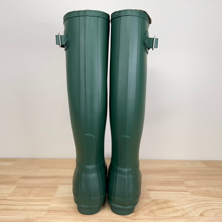Hunter Original Tall Women's Rain Boots US 8 EU 39 Green