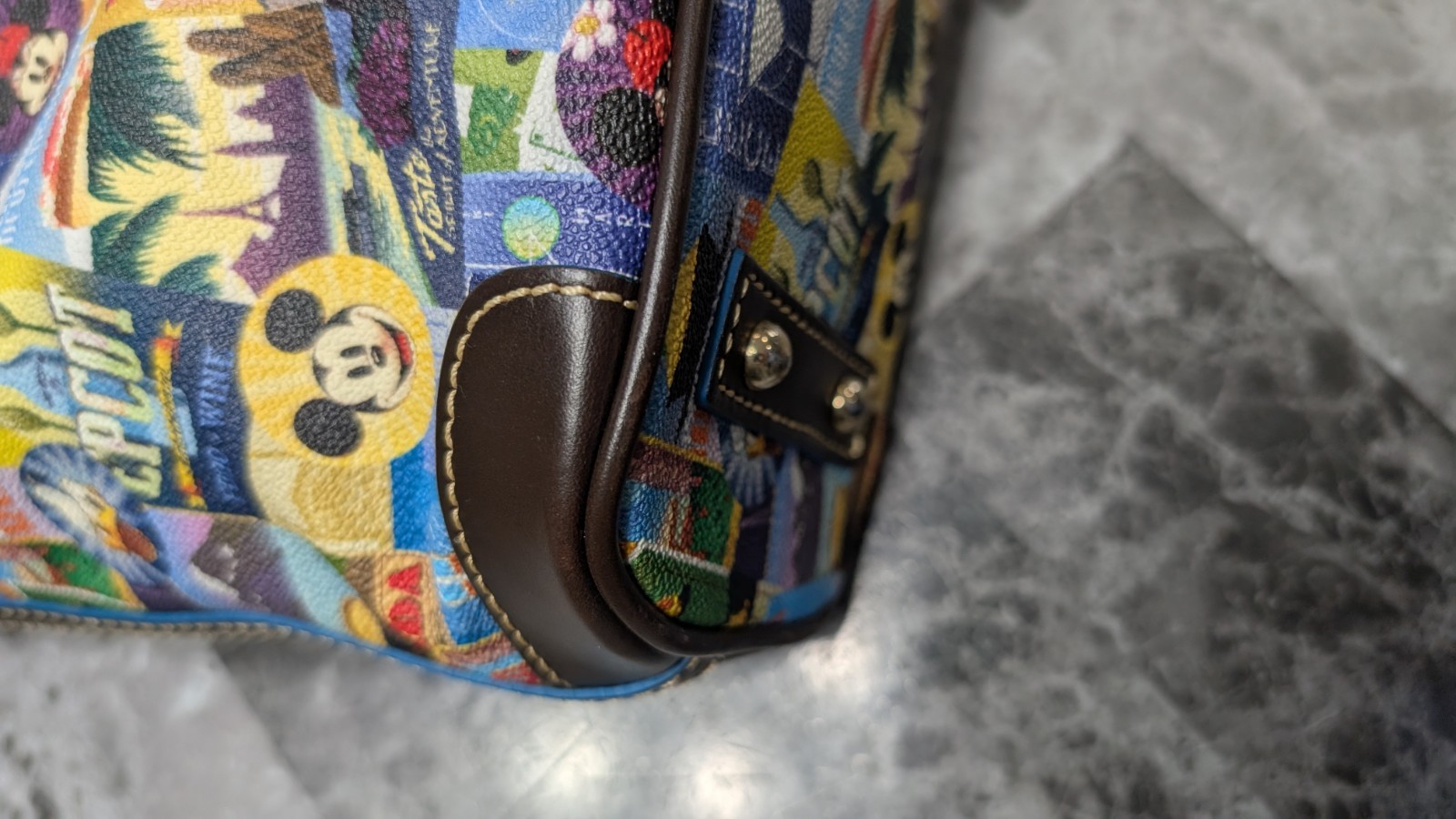 Dooney & Bourke Limited Edition Disney Food & Wine Festival Purse Tote Rare