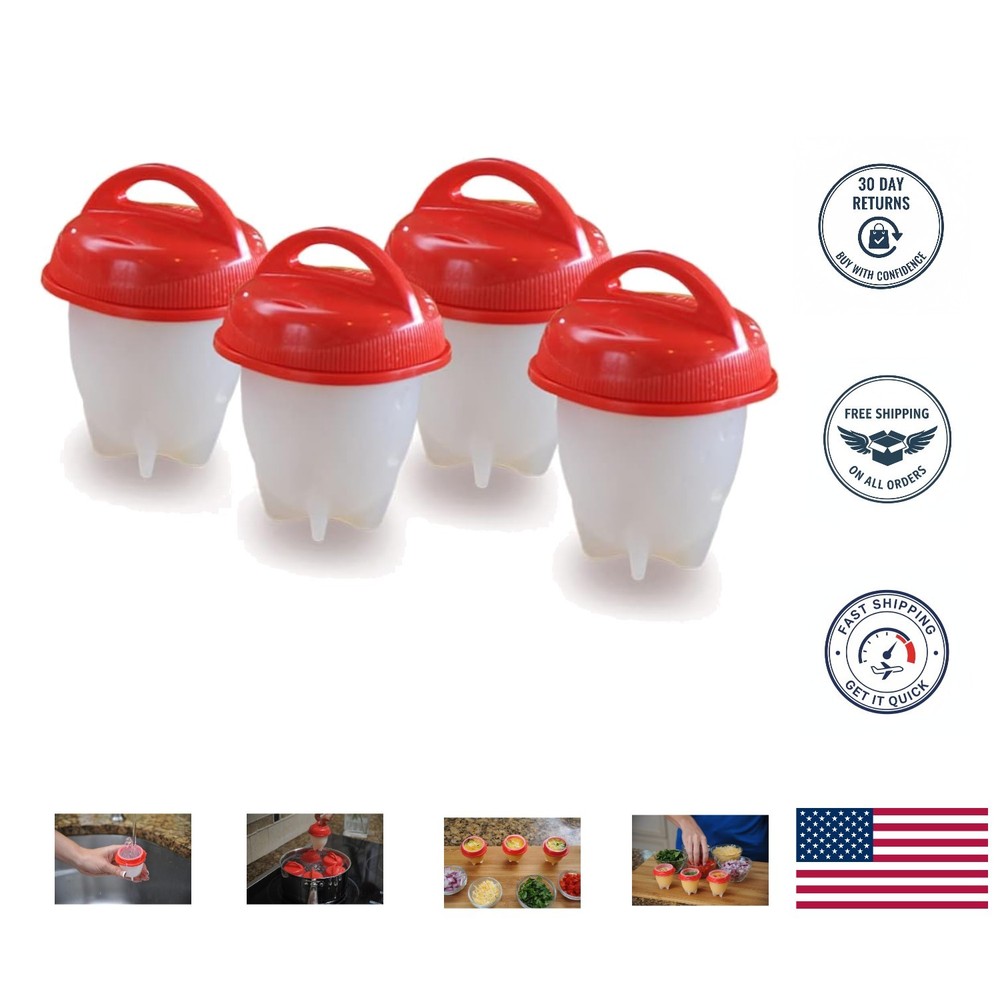 Versatile Egg Cooker - Make Soft, Hard Boiled, and Scrambled Eggs Effortlessly