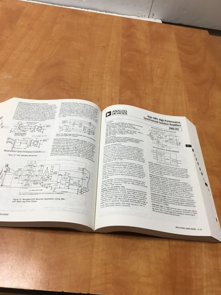 Analog Devices Linear Products Databook 1990 Operational Amplifiers & More