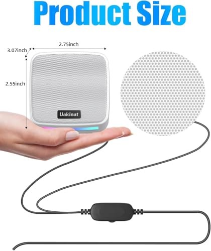 Computer Speakers,Computer Speakers for Desktop PC,Desktop Speakers,USB White