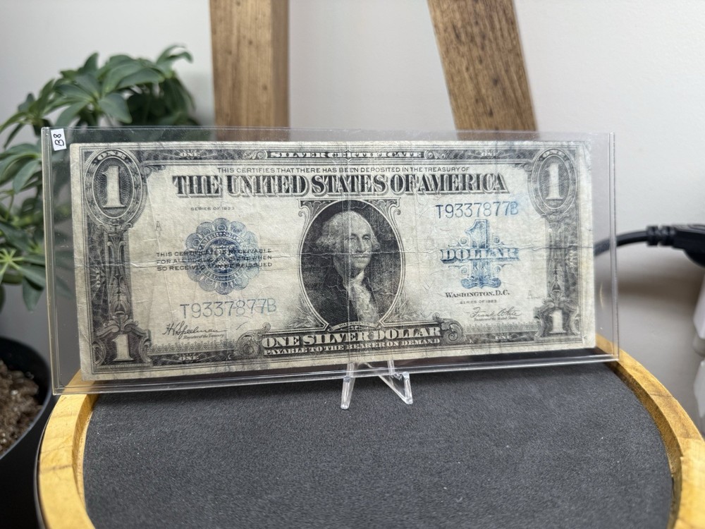 1923 One Dollar Silver Certificates LARGE SIZE BILLS | Two Notes