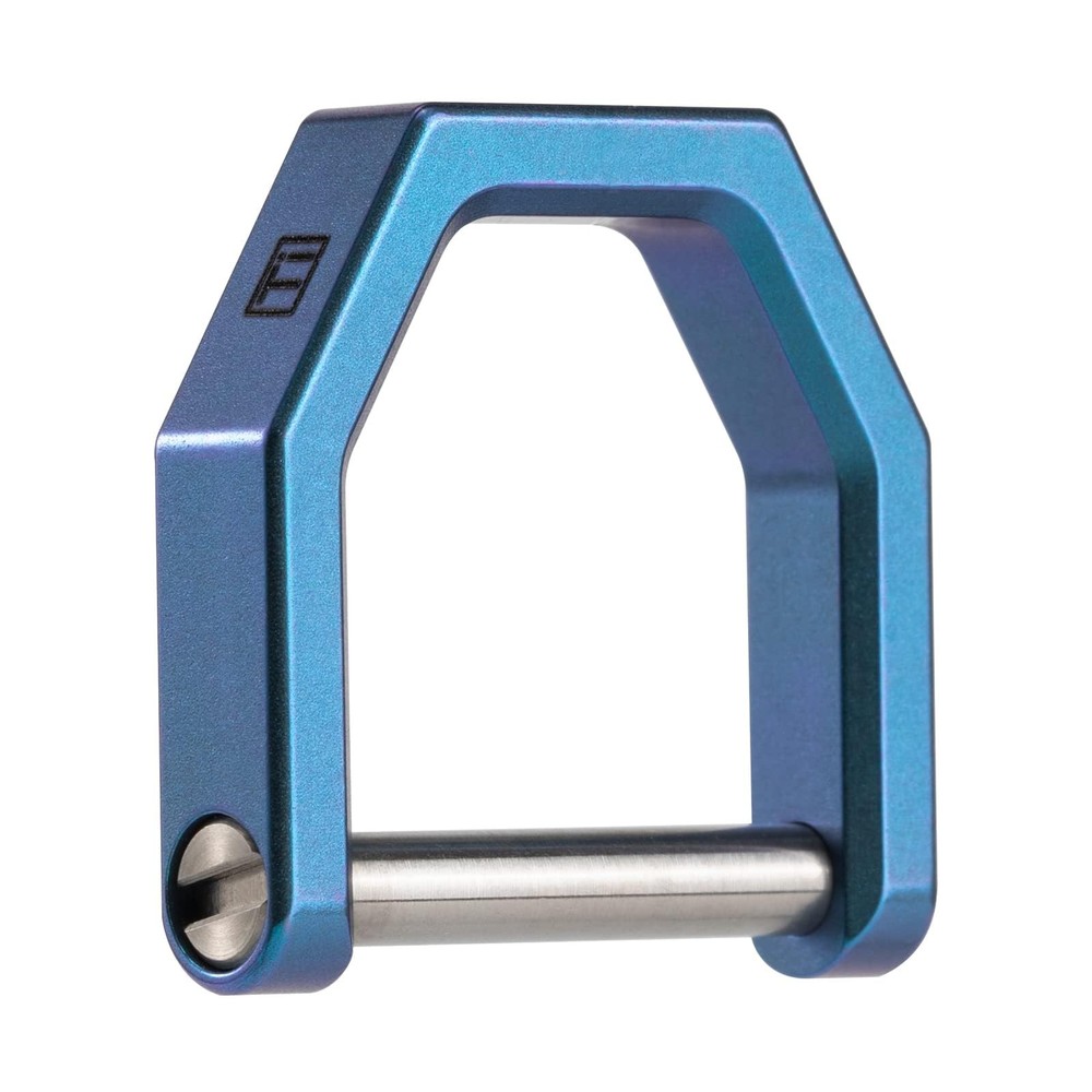 CH2 Titanium D Ring Keychain for Thick Car Key Remotes, Precision Locking EDC...