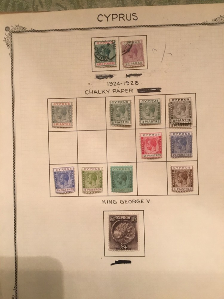 Cyprus Stamp Collection