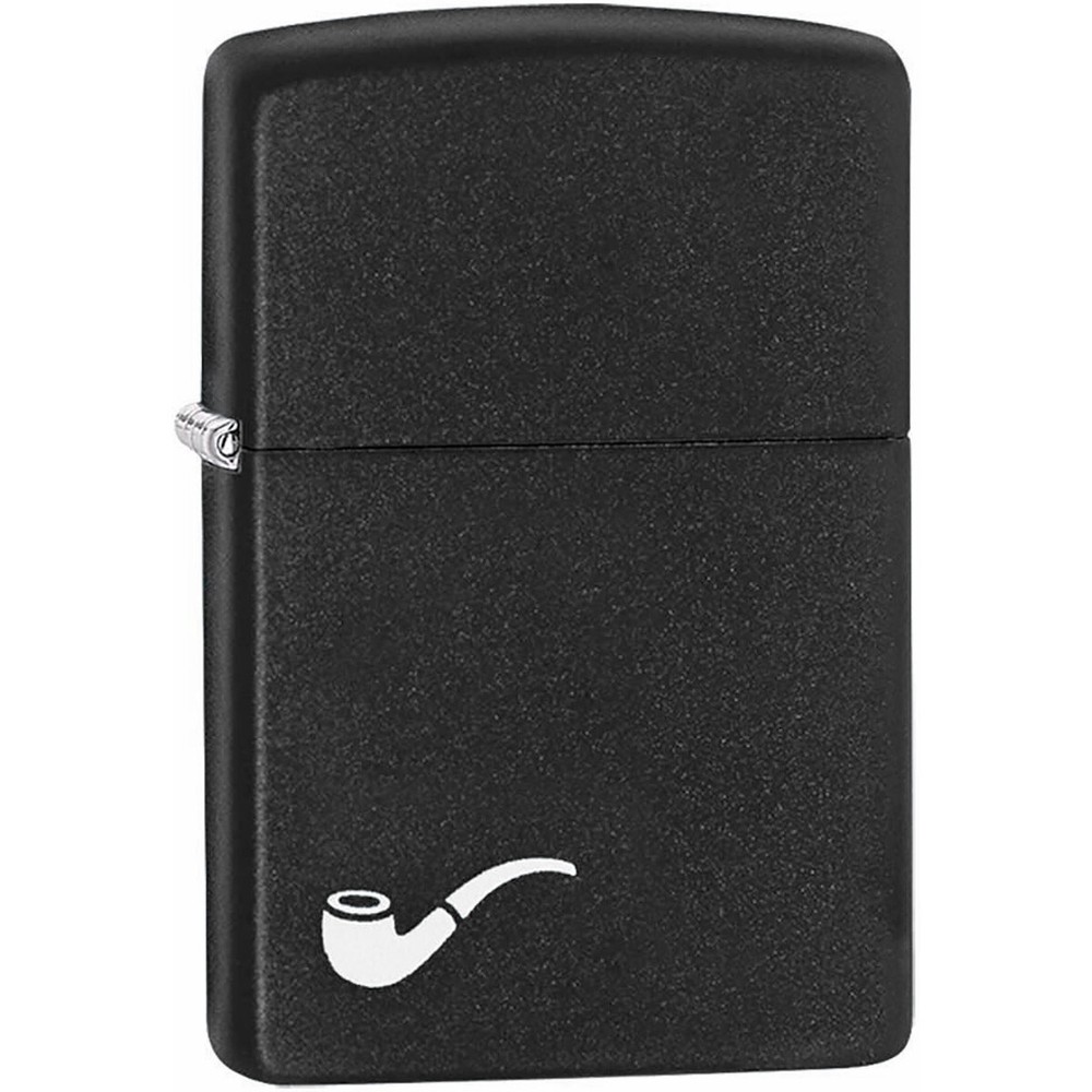 Zippo Black Matte Pocket Pipe Lighter