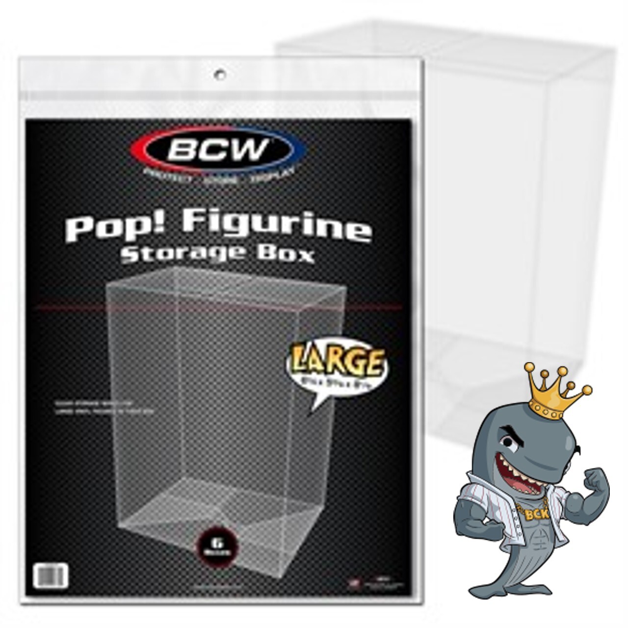 BCW POP! Box for Large 6" Figure (6ct Pack) FREE SHIP