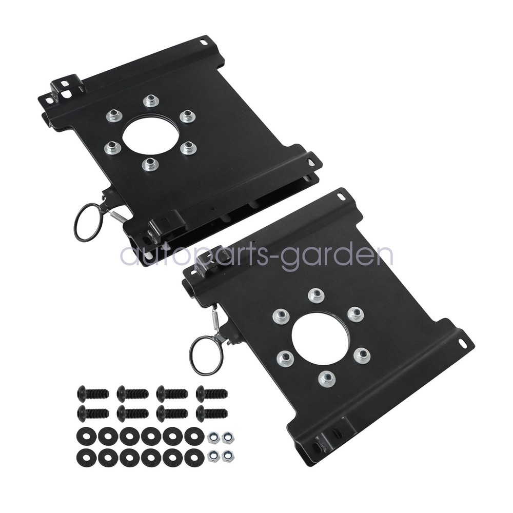 Left+Right Seat Swivel Base Bracket For 97-24 Ford Econoline E150-E450
