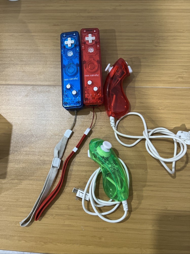 Rock Candy Nintendo Wii Remote & Nunchuck Controller