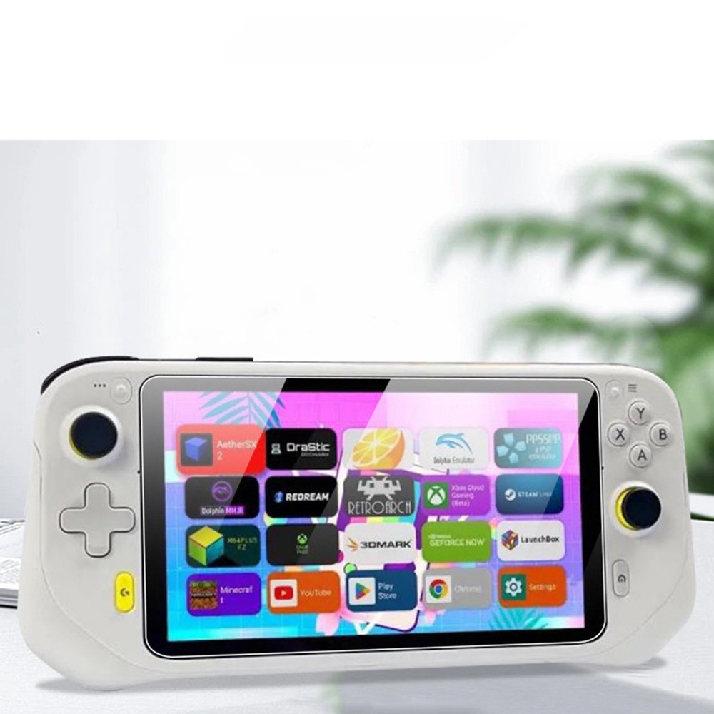 HD Tempered Glass Film Screen Protector for Logitech Cloud G Handheld Console