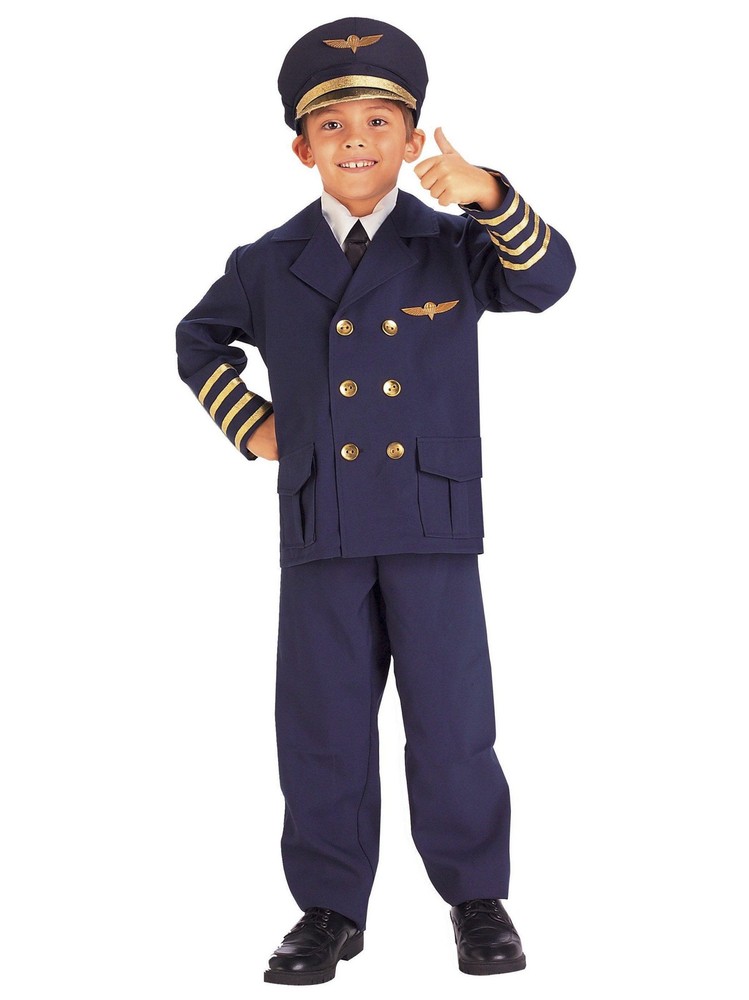 Airline Pilot Child Costume