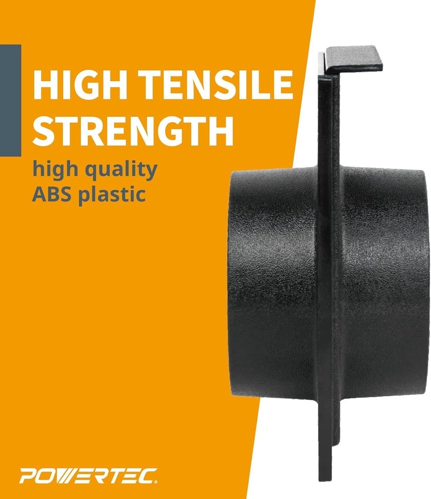 Compact 4-Inch Blast Gate with ABS Construction for Efficient Airflow Control