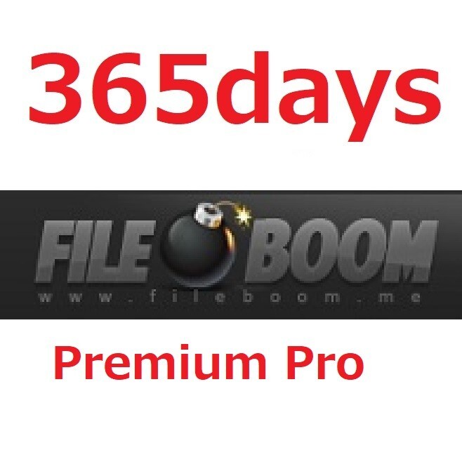 FILEBOOM 365days Premium Pro