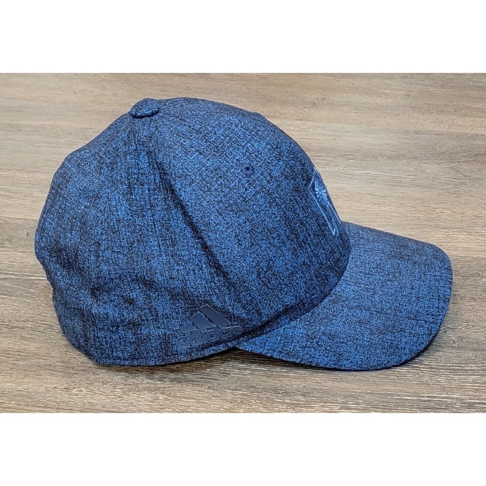 Adidas Golf Blue Hat Cap Windmill Snap Back Adjustable Size Lightweight